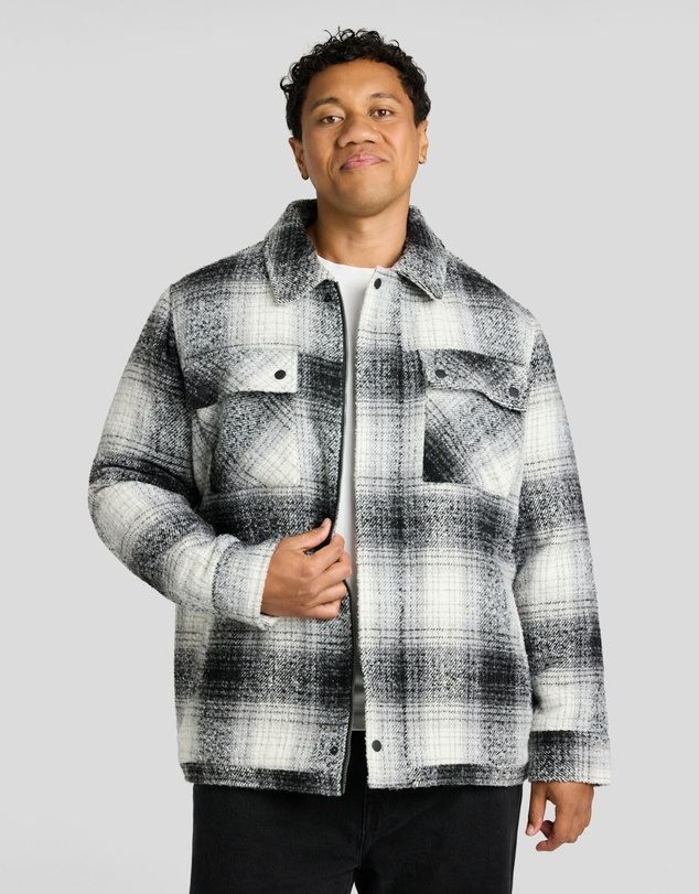 Johnny Bigg - Padded Check Zip Thru Jacket