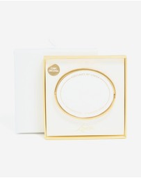 Lovisa - Waterproof Gold Plated Stainless Steel Evil Eye Cubic Zirconia Bangle