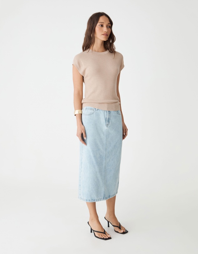 Forcast - Saskia Lurex Knit Top