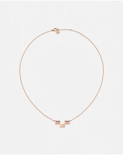 Daniel Wellington - Bric Necklace Apricot Enamel
