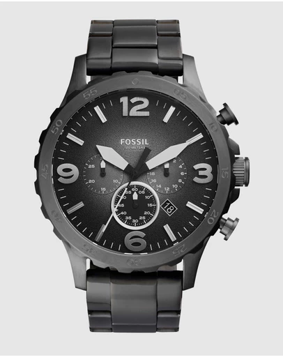 Fossil - Nate Grey Chronograph Watch