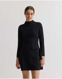 Oxford - Zoe Scuba Mini Dress