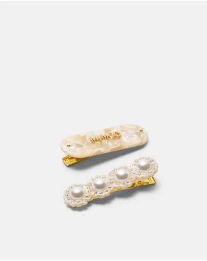 MIMCO - Pearly Hair Clip Set