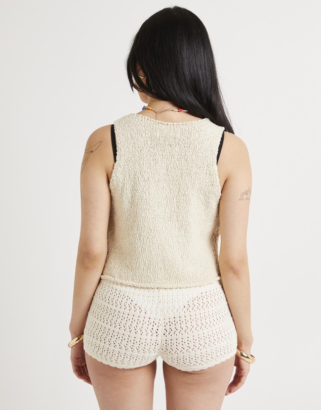 Subtitled - Bel Boucle Vest Top