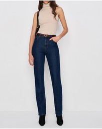 Reformation - Jax Stretch High Rise Straight Jeans