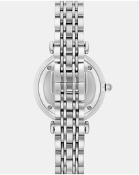 Emporio Armani - Silver Tone Analogue Watch