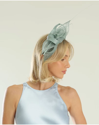 Morgan & Taylor - Judy Fascinator in Green