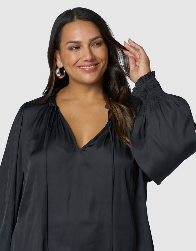 Pink Dusk by Curve Project - Feels Like The First Time Blouse