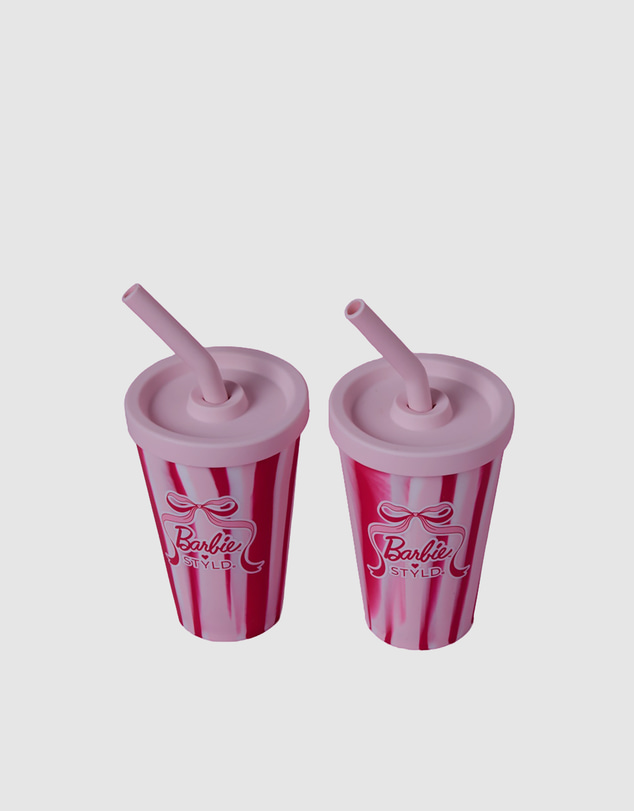 STYLD. - Barbie Tumbler Set (2 pcs) Pink