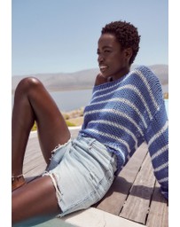 NEXT - Ripped Denim Shorts