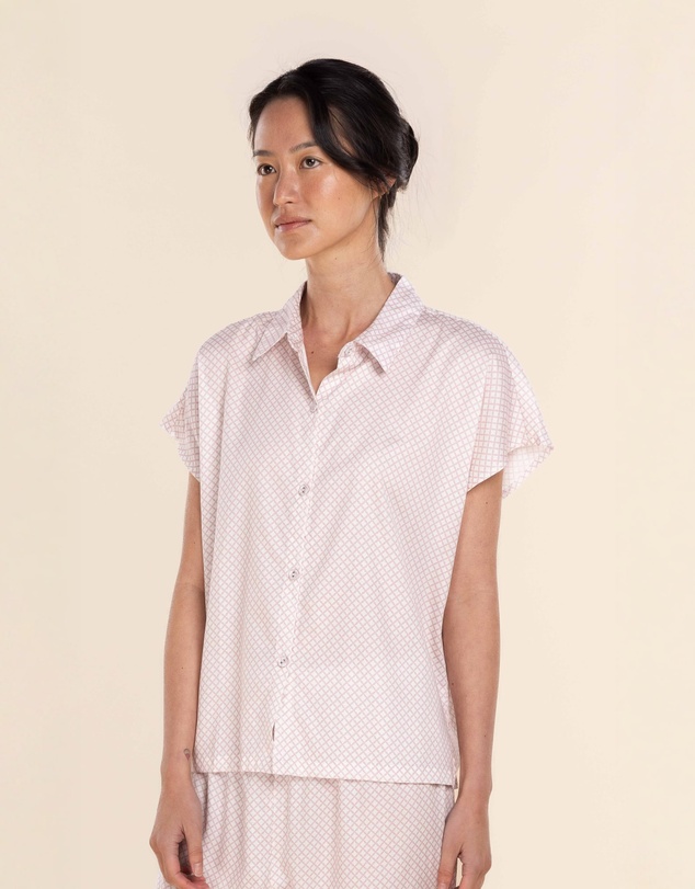 Gingerlilly - Marlie Diamond Print Cotton PJ