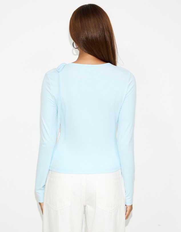 Dazie - Autumn Tie-Shoulder Top