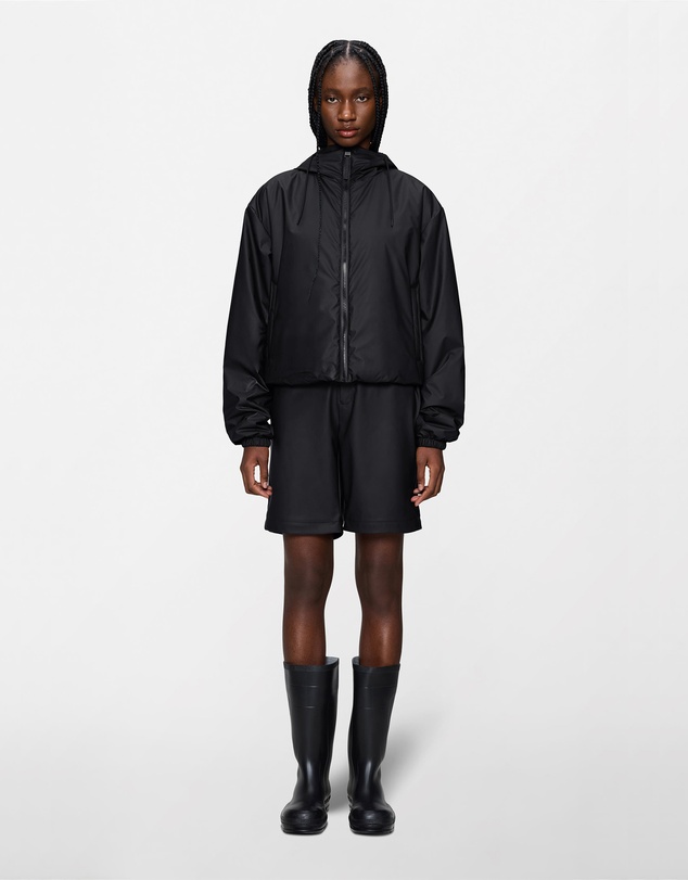 RAINS - Lohja Short Insulated Women's Jacket Black