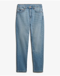 Superdry - High Rise Mom Slim Fit Jean