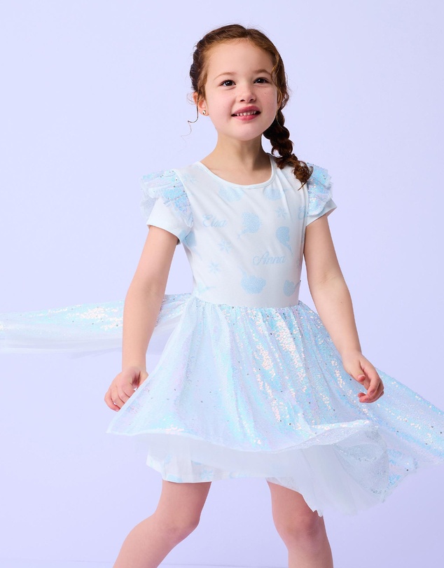 Rock Your Kid - Frozen Sparkle Dress - ICONIC EXCLUSIVE