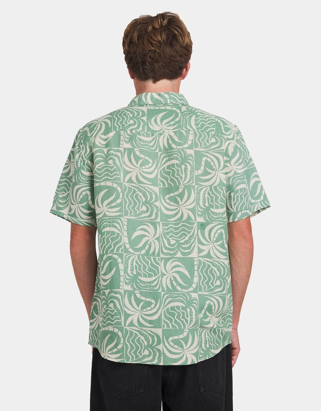 RVCA - Mens Exotica Short Sleeve Shirt