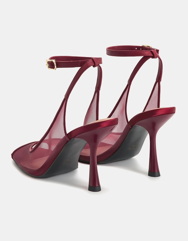 JW PEI - Serenity Open Toe Mesh Slingback Sandals