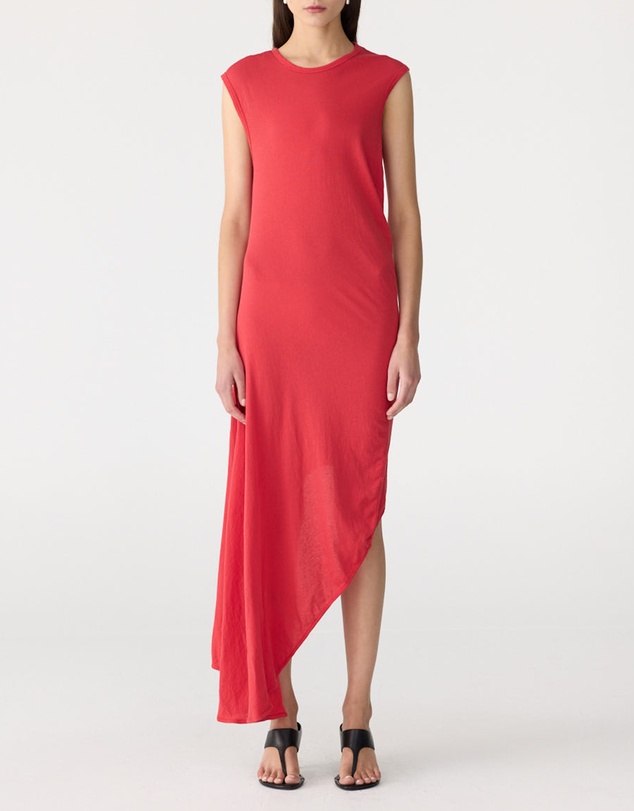 Bassike - Asymmetric Tank Dress