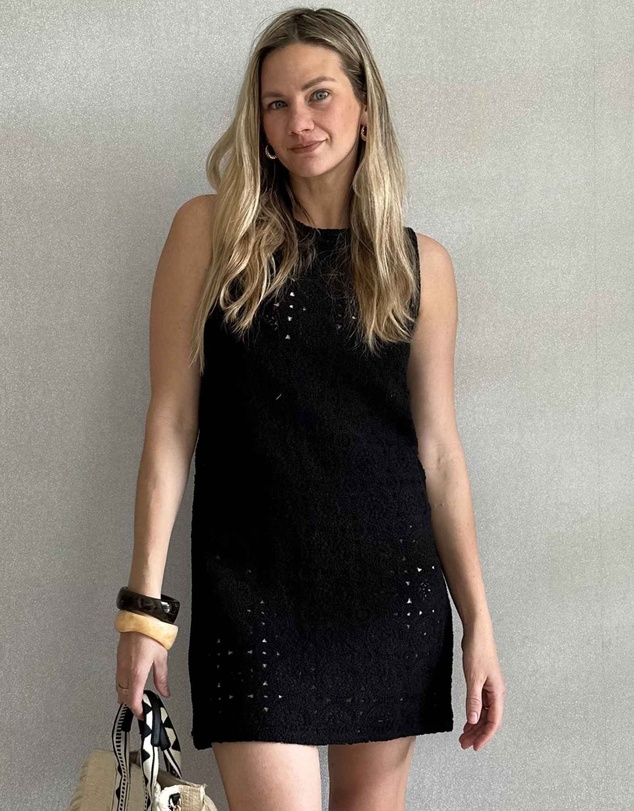 UNE PIECE - Crochet Mini Dress