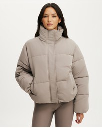 Cotton On Body Active - THE MOTHER PUFFER SOFT TOUCH JACKET
