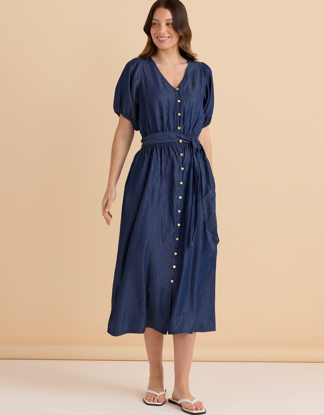 Betty Basics - Lee Lyocell Dress