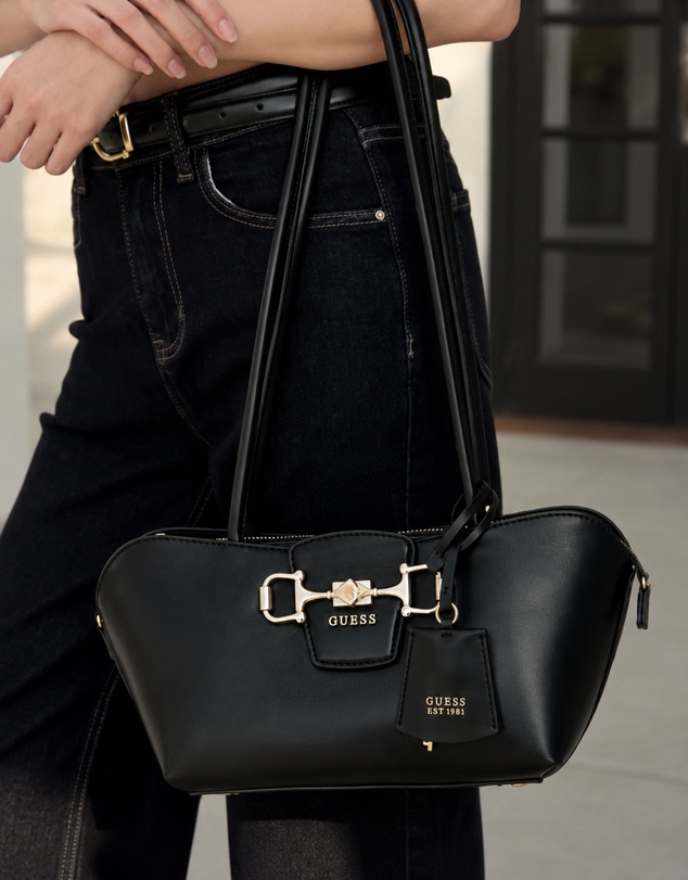 GUESS - Janie Shoulder Satchel Bag