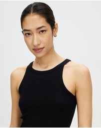 Brixton - Organic Rib High Neck Tank