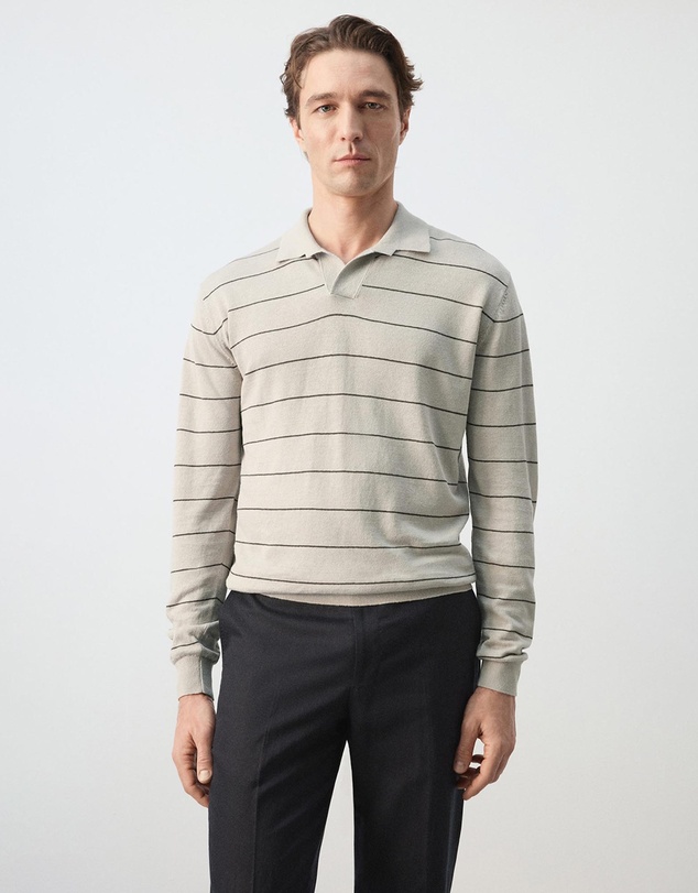 M.N.G - Castor Long Sleeve Polo