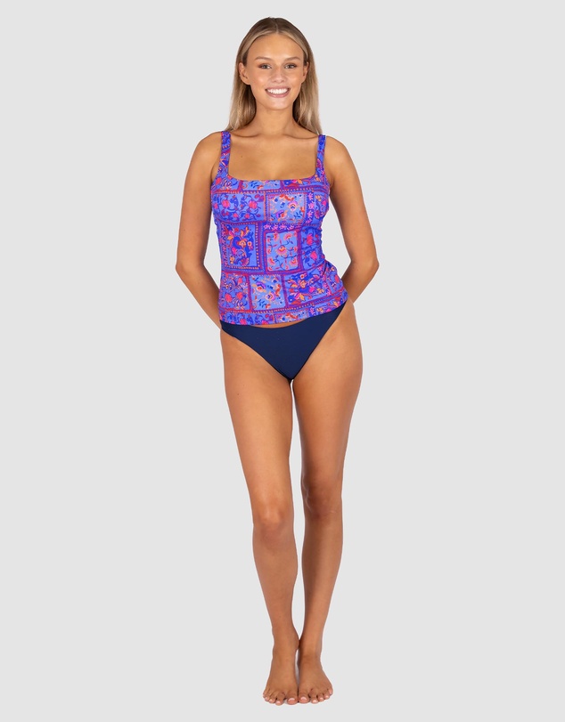 Baku Swimwear - La Condesa D/E Cup Square Neck Singlet Top