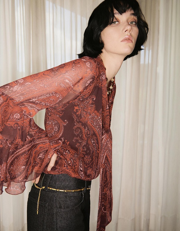 M.N.G - Paisley Print Blouse