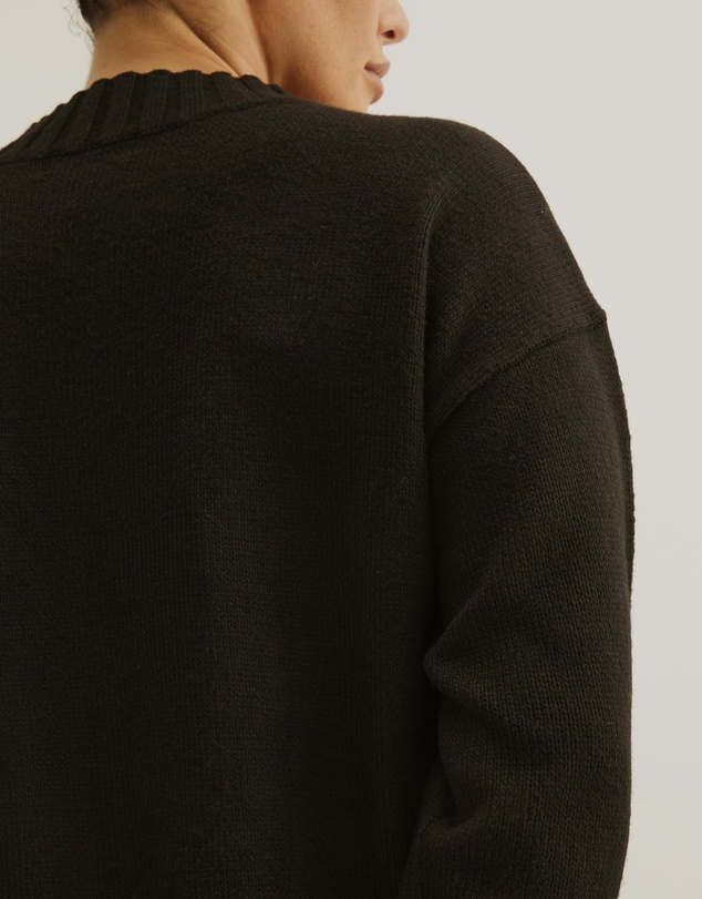 Atmos&Here Curvy - Classic Crew Knit Jumper