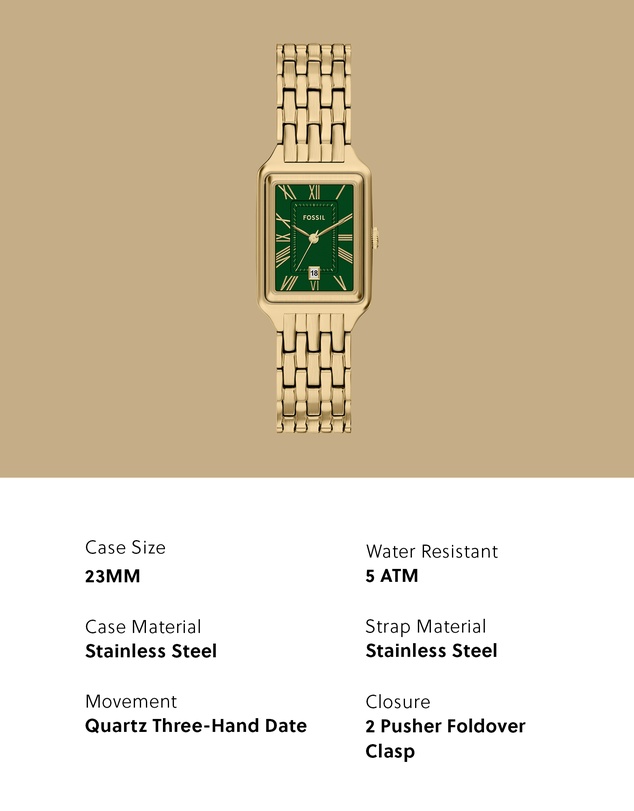 Fossil - Raquel Gold Analogue Watch