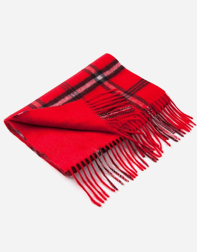 Ozwear Connection Uggs - Ugg 100% Australian Merino Wool Reversible Scarf Red