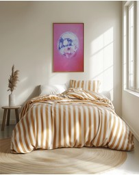 Olive et Oriel - Pink Disco Ball by Samantha Hearn Art Print