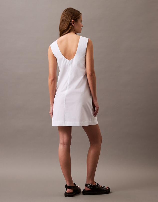 Calvin Klein Jeans - Cotton Poplin Sleeveless Mini Dress