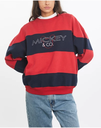 Vintage by The Real Deal - Pre Loved - Vintage 90s Disney Mickey Mouse Sweatshirt