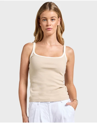 Academy Brand - Contrast Rib Tank