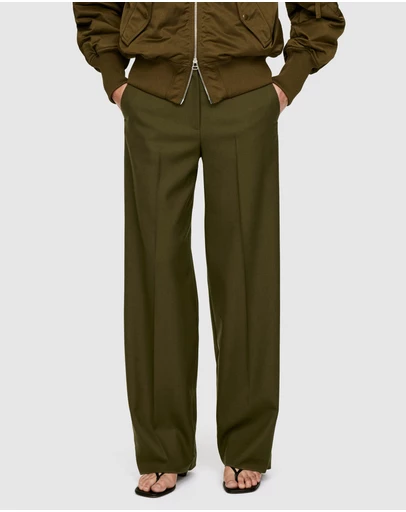 ARKET - Hopsack Wool Trousers