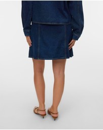 Vero Moda - Olka Denim Mini Skirt