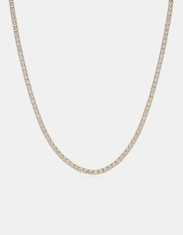 Ania Haie - Gold Classic Tennis Necklace
