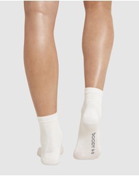 Boody - Boody 4-Pack Women's Everyday Ankle Socks Women