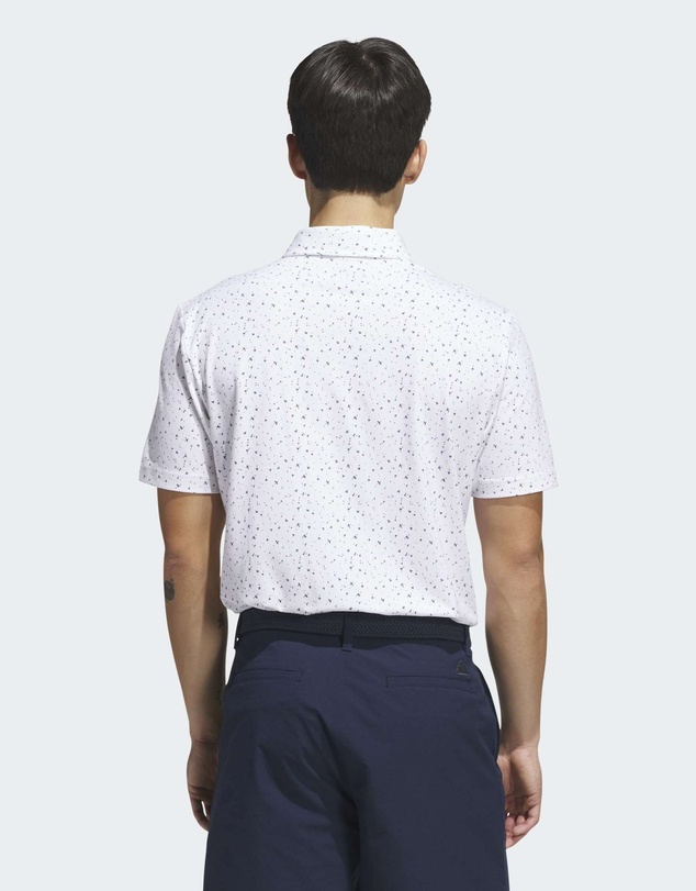 adidas Performance - ULTIMATE365+ CLIMACOOL BUTTERSPUN BREAK OUT PRINT POLO SHIRT Mens