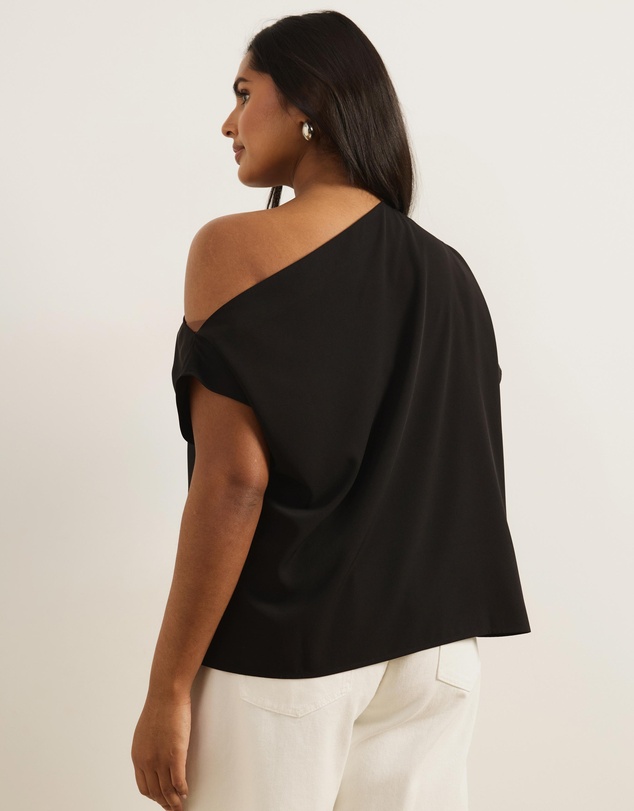 Atmos&Here Curvy - Willow Off Shoulder Top