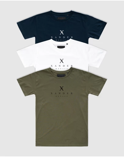 Xander - 3-Pack Palace Tee