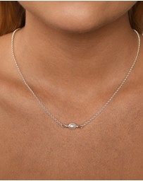 Von Treskow - Belcher Necklace with Oval Pearl