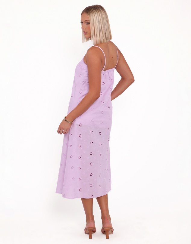 Petal & Pup - Narcissa Strapless Maxi Dress - Lilac
