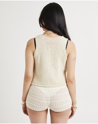Subtitled - Bel Boucle Vest Top