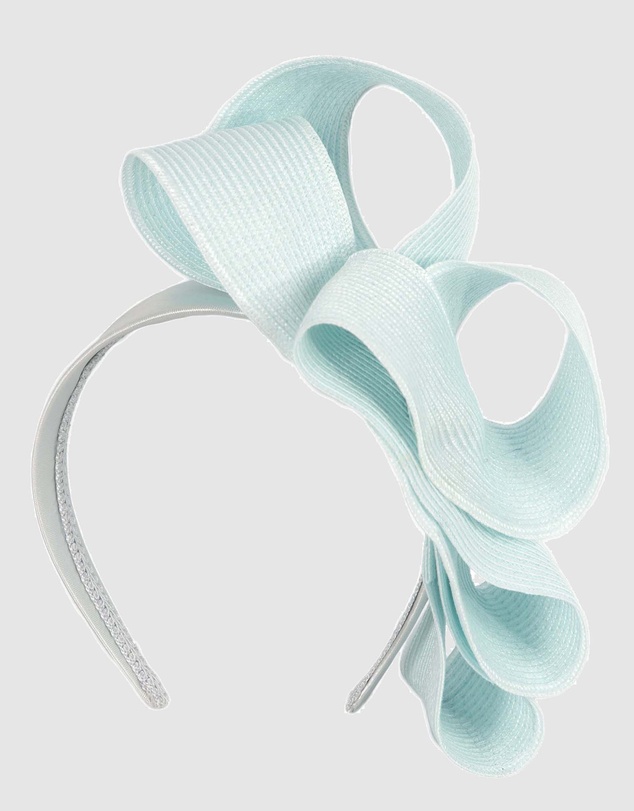 Max Alexander - Large Loops Blue Racing Fascinator