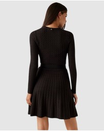 GUESS - Eco Cable Belted Hana Mini Dress