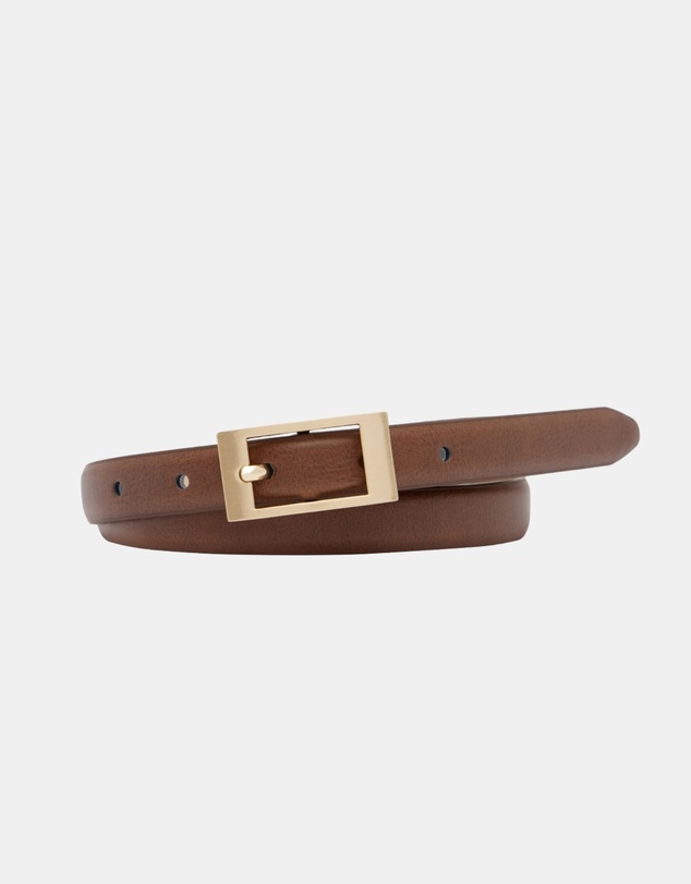 Buckle - Terra. Australian Made Classic Leather Belt. 19mm width.